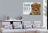 Lions Stare #11 Joshua 1:9 Be Strong and Courageous Wall Art