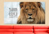 Lions Stare #11 Joshua 1:9 Be Strong and Courageous Wall Art