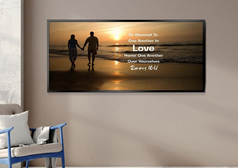 #12 Romans 10:12 Love & Devote One Another Family Art