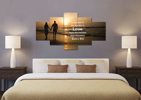 #12 Romans 10:12 Love & Devote One Another Family Art