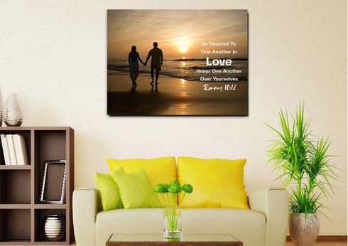 #12 Romans 10:12 Love & Devote One Another Family Art