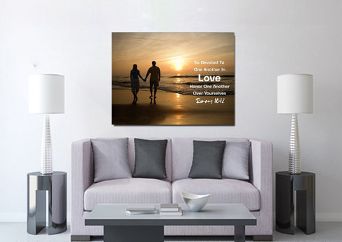 #12 Romans 10:12 Love & Devote One Another Family Art