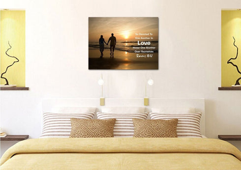 #12 Romans 10:12 Love & Devote One Another Family Art