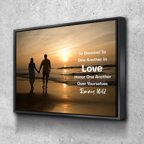 #12 Romans 10:12 Love & Devote One Another Family Art