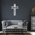 #123 - Jesus Christ Cross Metal Sign