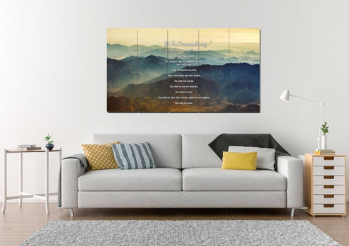 #15 Mount Sinai Mornings & 10 Commandments Wall Art