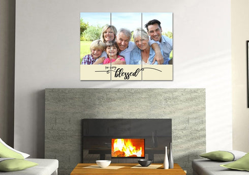 #15 So Very Blessed - Grandparents Family Canvas