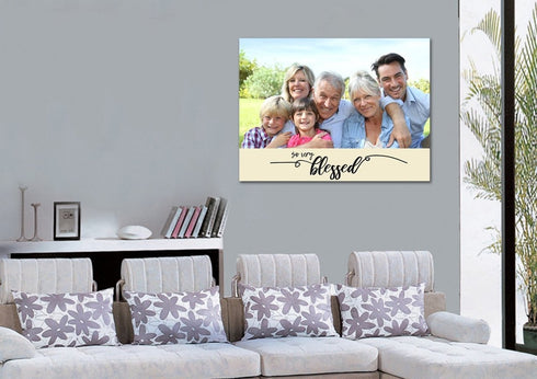 #15 So Very Blessed - Grandparents Family Canvas