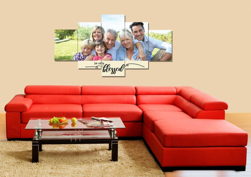 #15 So Very Blessed - Grandparents Family Canvas