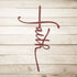 #19 Faith Cross Metal Sign