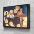 Bokeh & Cross #1 Amazing Grace Wall Art & Decor