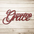 #2 Amazing Grace Metal Sign