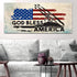 3 Crosses #6 American Flag Patriotic Wall Art