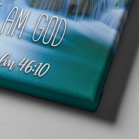 #3 Mini Waterfalls & Be Still Canvas