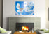 #4 Dove flying in the sky on Psalm 91:4 Wall Art