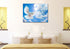 #4 Dove flying in the sky on Psalm 91:4 Wall Art