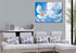 #4 Dove flying in the sky on Psalm 91:4 Wall Art