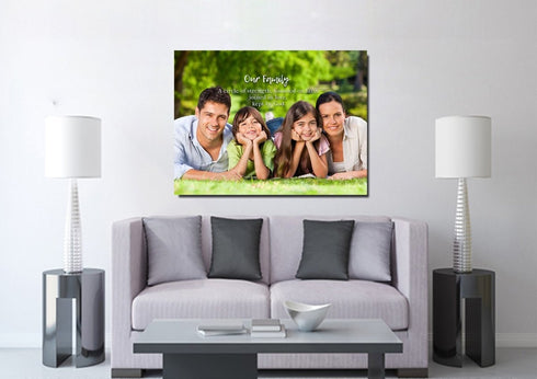 #4 Our Family - Founded by Faith Family Canvas