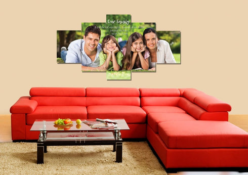 #4 Our Family - Founded by Faith Family Canvas