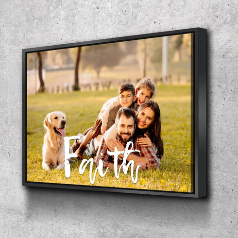 #5 Faith - Custom Family Wall Art Canvas
