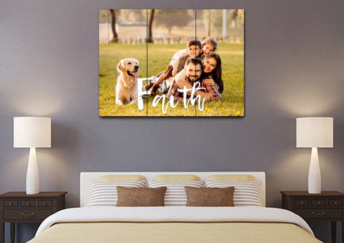 #5 Faith - Custom Family Wall Art Canvas
