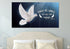 #5 Psalm 91:4 Find Refuge Under His Wings with Dove Wall Art