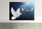 #5 Psalm 91:4 Find Refuge Under His Wings with Dove Wall Art