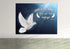 #5 Psalm 91:4 Find Refuge Under His Wings with Dove Wall Art