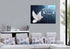 #5 Psalm 91:4 Find Refuge Under His Wings with Dove Wall Art