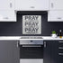 #93 - PRAY on it, PRAY over it, PRAY through it Metal Sign