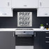 #93 - PRAY on it, PRAY over it, PRAY through it Metal Sign