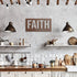 #99 - Ephesians 2:8 "FAITH" Metal Sign