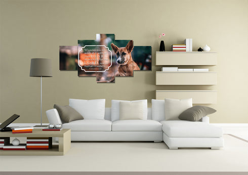 Colossians 3:23 Canvas Wall Art Print