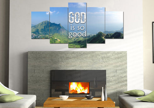 God is Good Wall Art Canvas Print