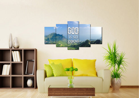 God is Good Wall Art Canvas Print