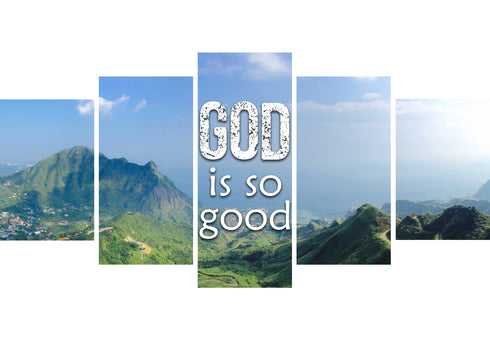 God is Good Wall Art Canvas Print