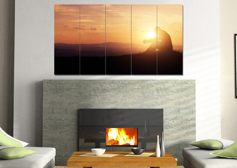 Ending Day with Prayer #23 Wall Art