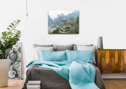 Romans 12:2 #6 KJV Do not conform to the World Bible Verse Wall Art Canvas