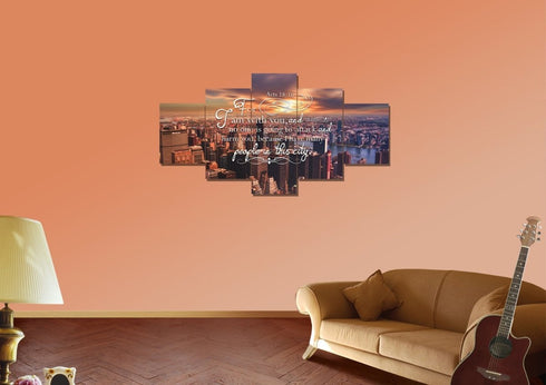 Acts 18:10 Canvas Wall Art Print