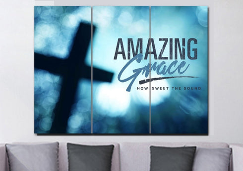 Backdrop #9 Amazing Grace Wall Art & Decor