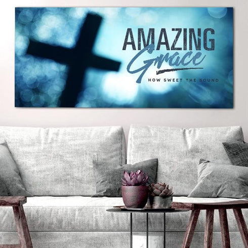 Backdrop #9 Amazing Grace Wall Art & Decor