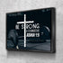 Barbell #5 Joshua 1:9 Be Strong and Courageous Wall Art