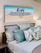 Beach Hearts #26 Love is Patient, Love is Kind Wall Art