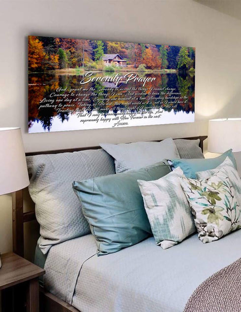 Cabin #15 & Serenity Prayer Wall Art