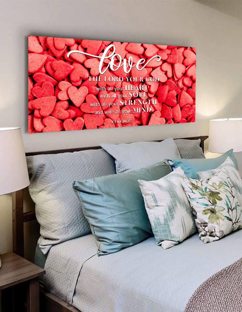 Candy #3 Love the Lord your God Wall Art