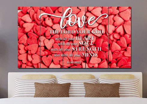 Candy #3 Love the Lord your God Wall Art