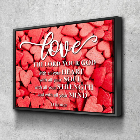 Candy #3 Love the Lord your God Wall Art