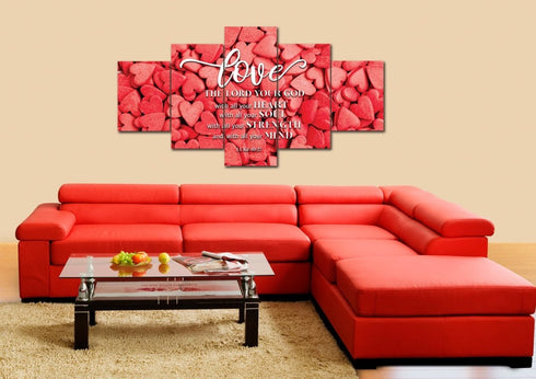 Candy #3 Love the Lord your God Wall Art