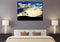 Christian Cross at Sunrise Sunset Wall Art #36 Canvas