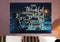 City Lights #6 Thankful, Grateful & Blessed Wall Art